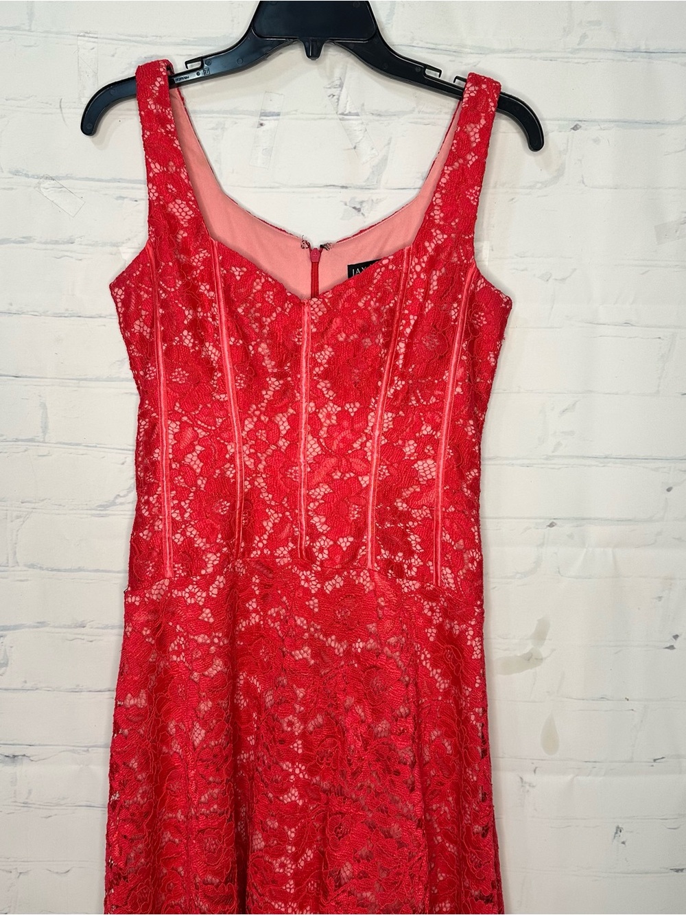 Women’s Jax Black Label Size 4 Sleeveless Red Dress